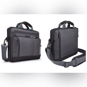 Thule Sweden TSDA-113 Straven 13 Inch Laptop Macbook Deluxe Bag Black Gray Used
